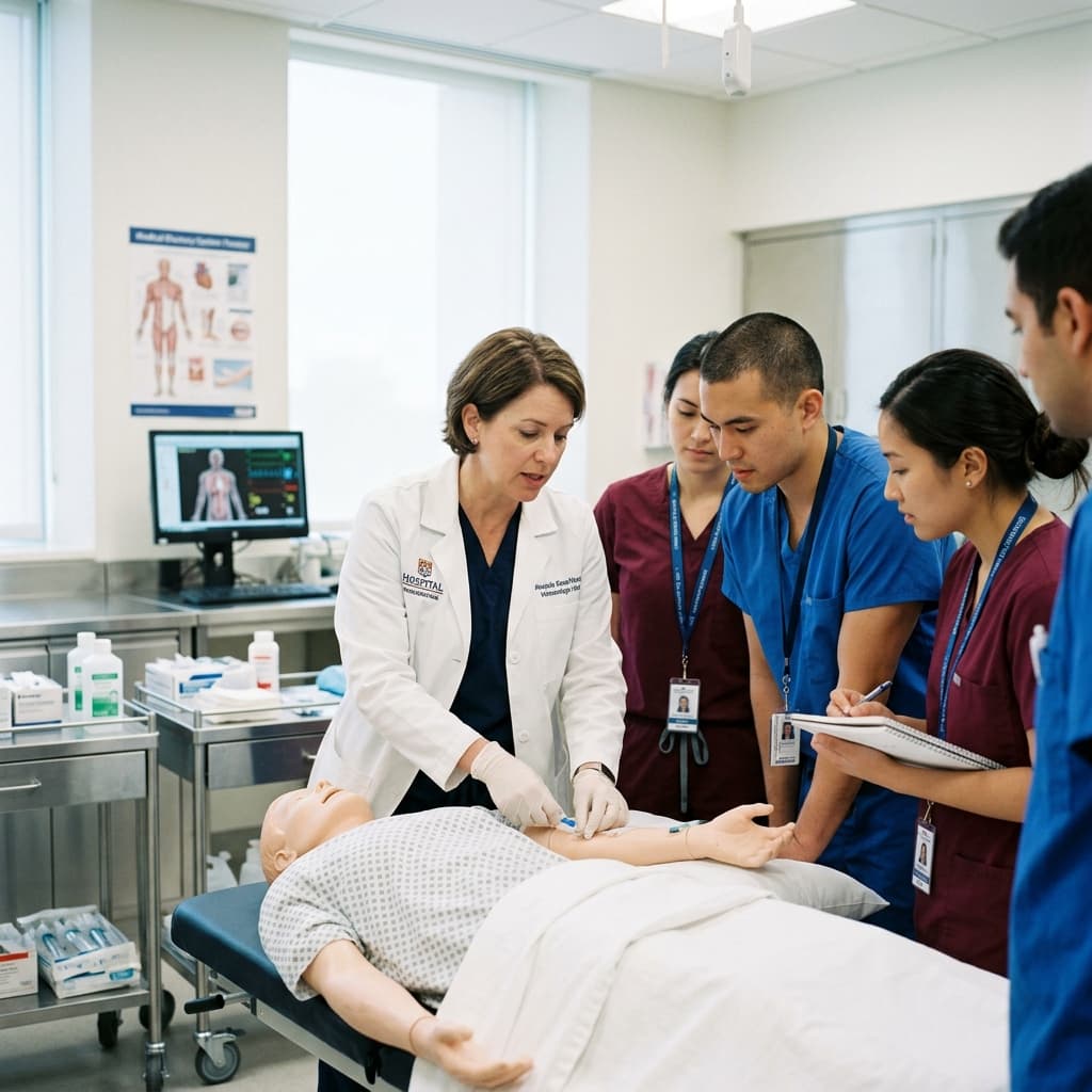 Fellowship clinical training session